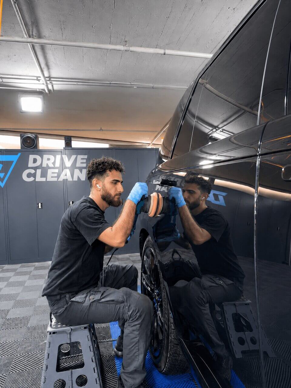 Lackglanz nach der Politur bei Drive Clean